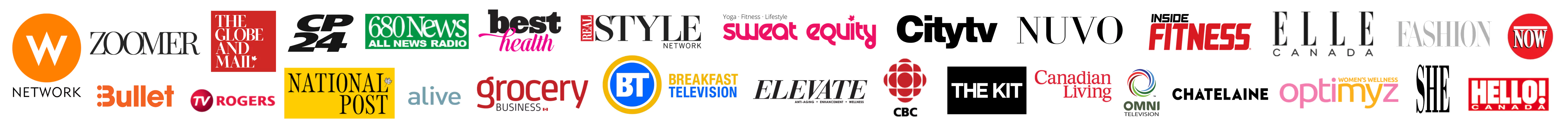 Media logos