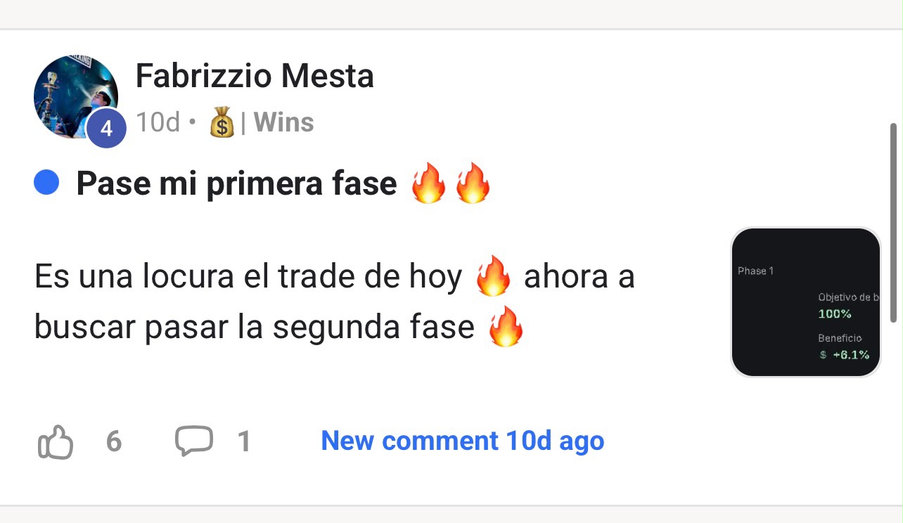 Win real de un miembro de Pineal GEX