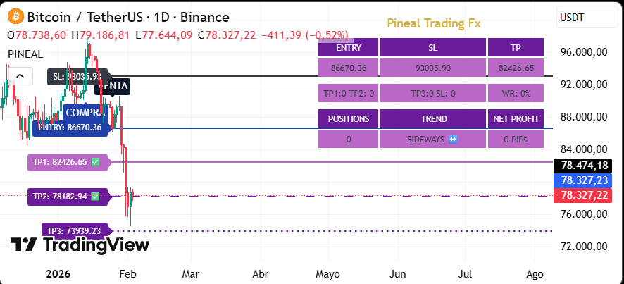 Pineal Indicator sobre TradingView
