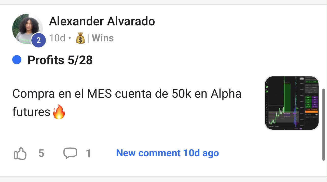 Win real de un miembro de Pineal GEX