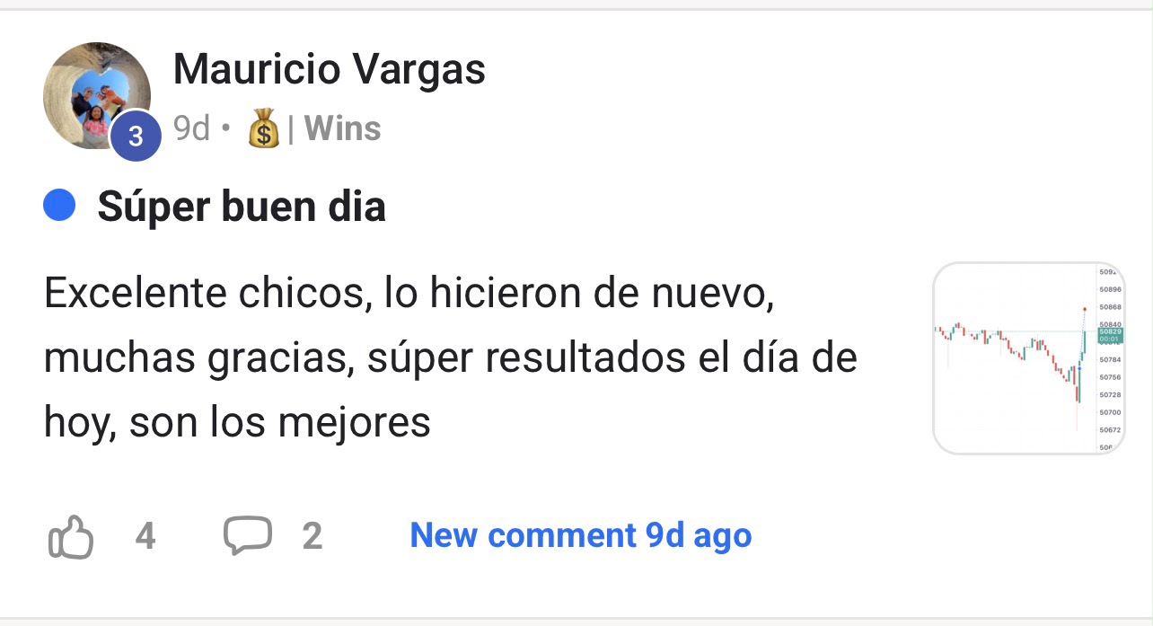 Win real de un miembro de Pineal GEX