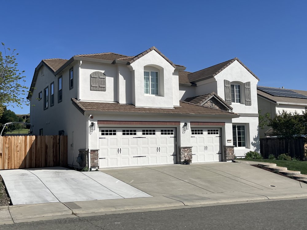 Painted home exterior