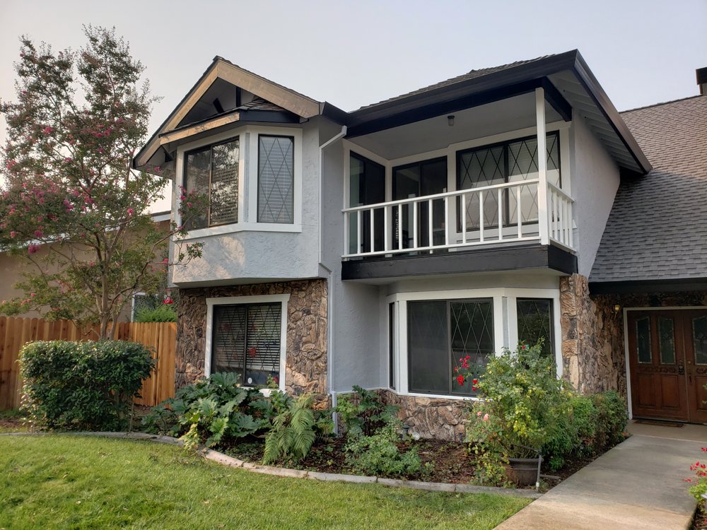 Exterior paint completed