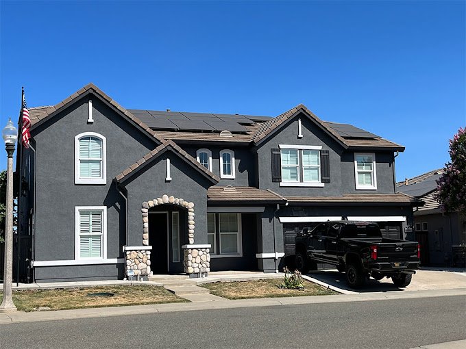 Home exterior transformation