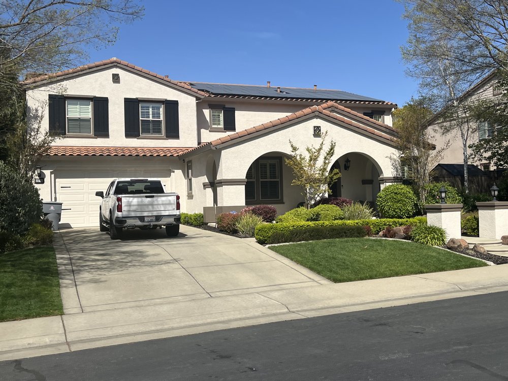 Professional exterior paint job