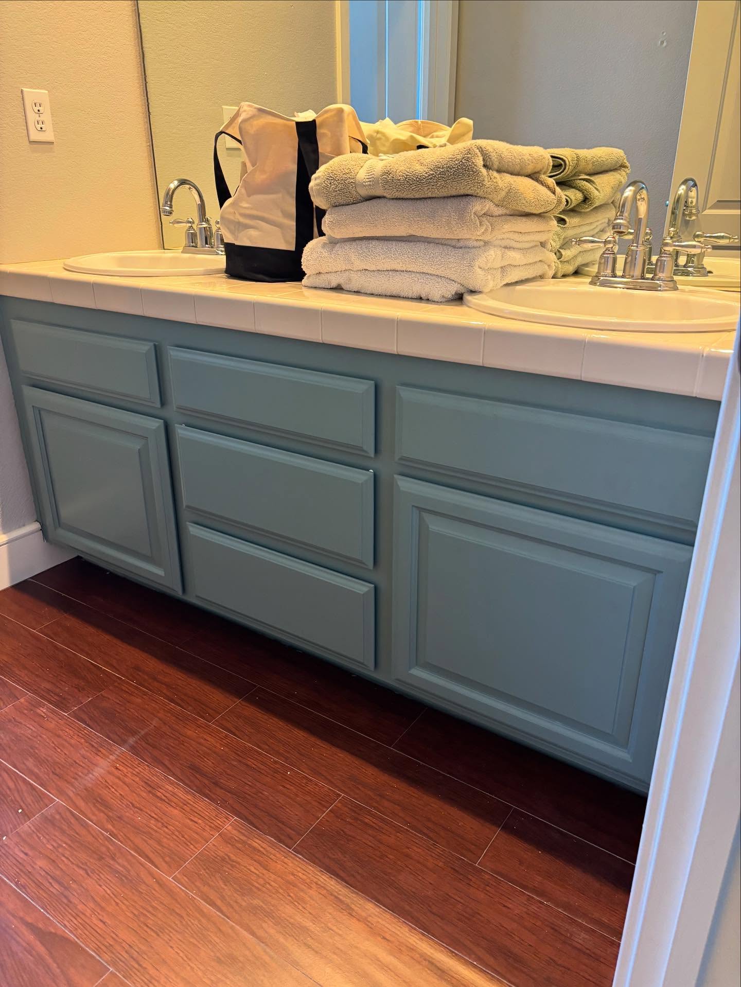 Cabinet and door painting