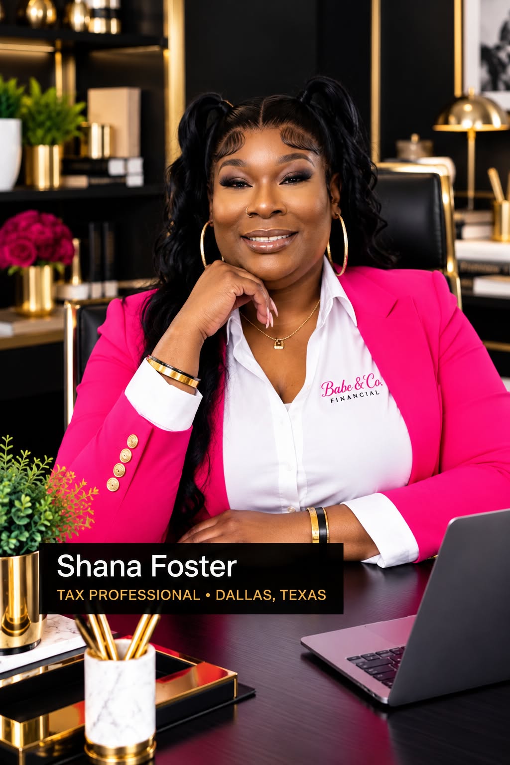 Shana Foster, Babe & Co. Financial tax professional