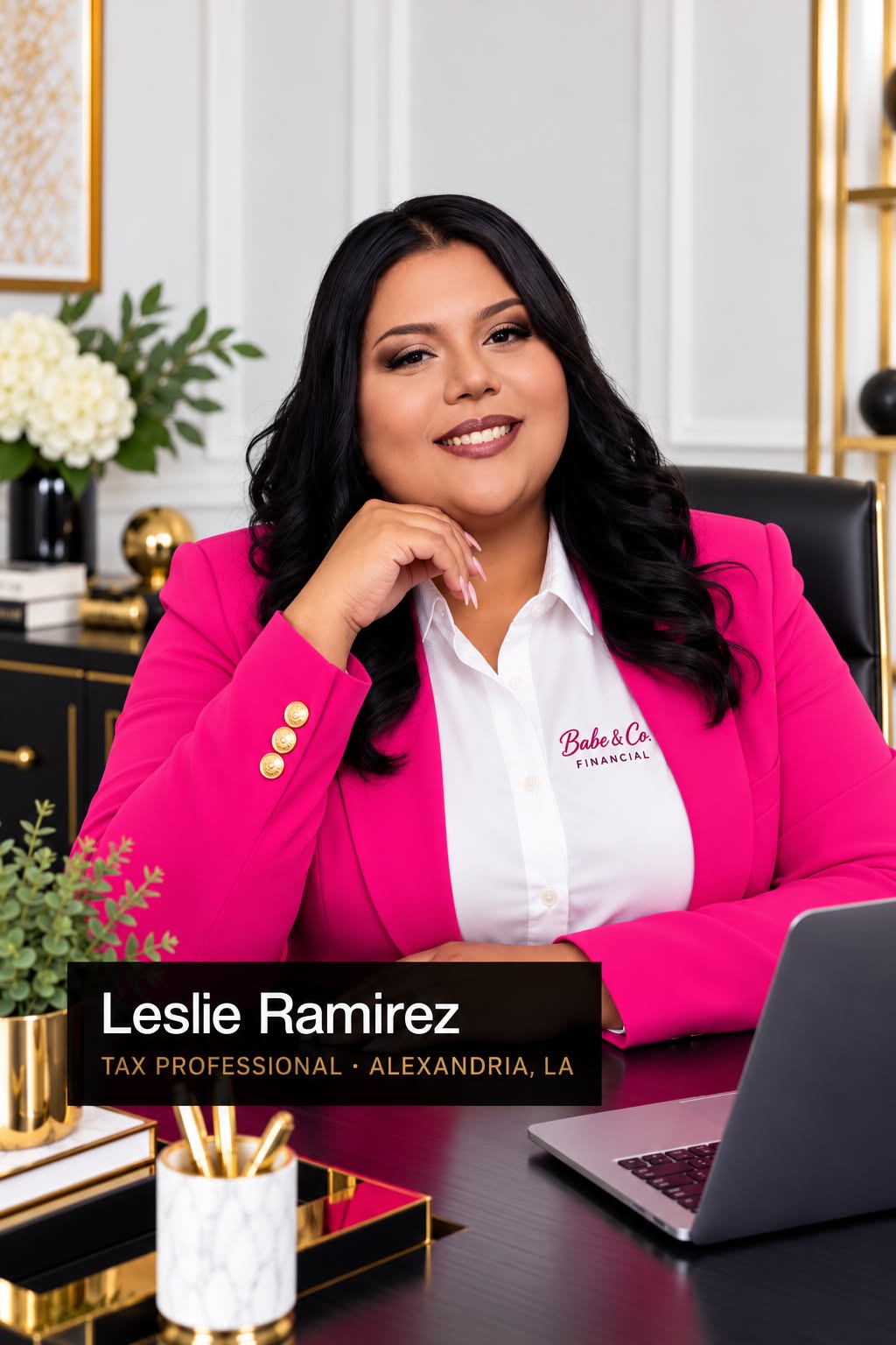Leslie Ramirez, Babe & Co. Financial tax professional
