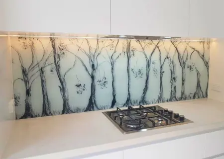 Kitchen Glass Splashback