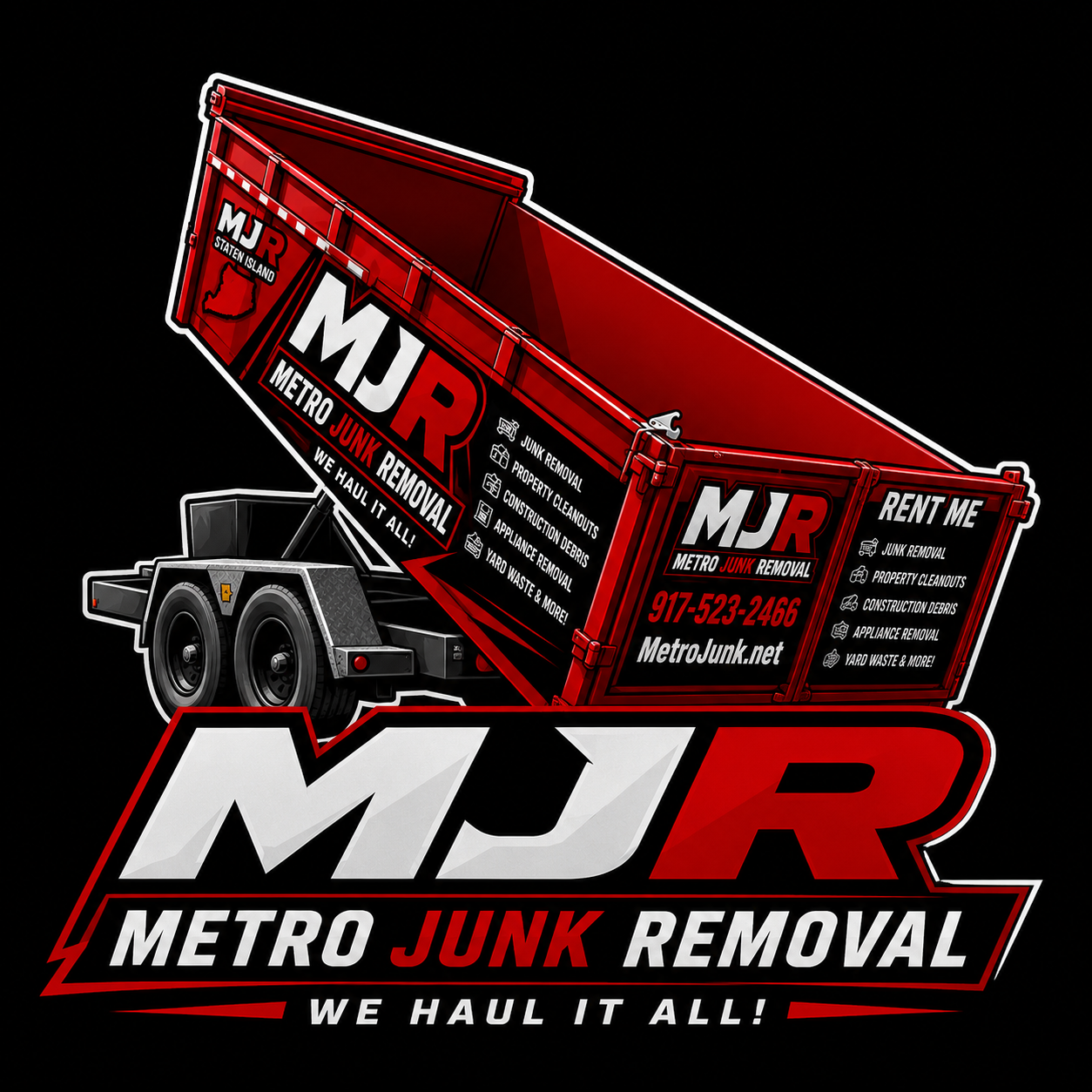MJR Metro Junk Removal logo