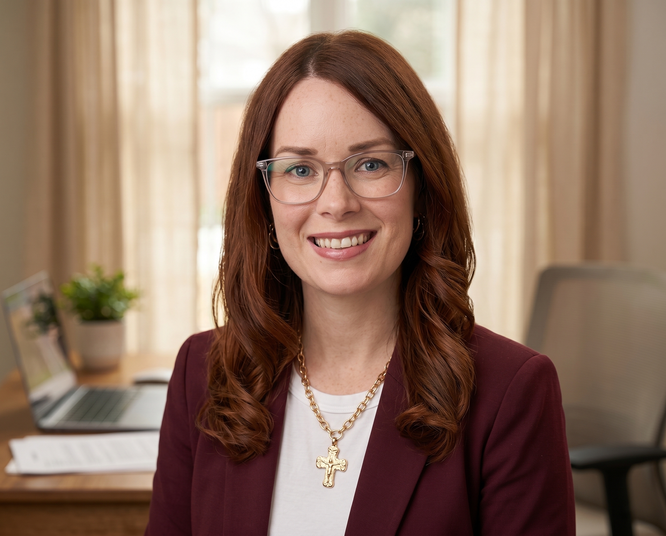 Woman thriving after working with The Vine Natural Medicine