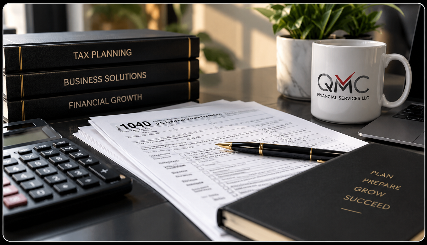 Professional tax preparation and financial services