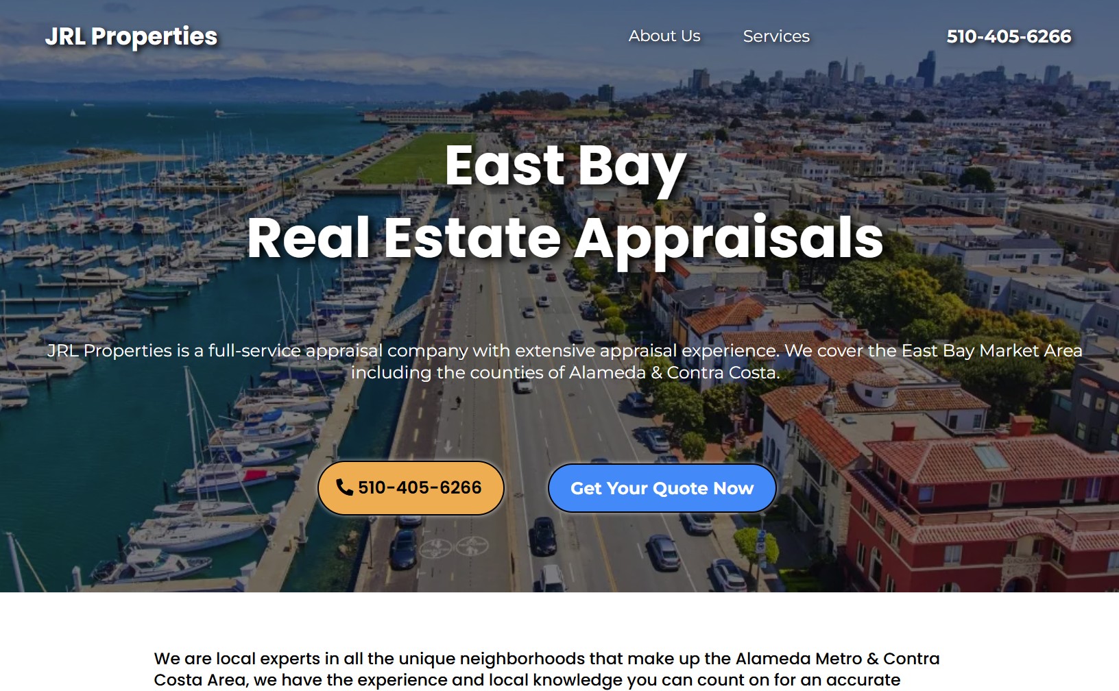 Websites for real estate appraisers