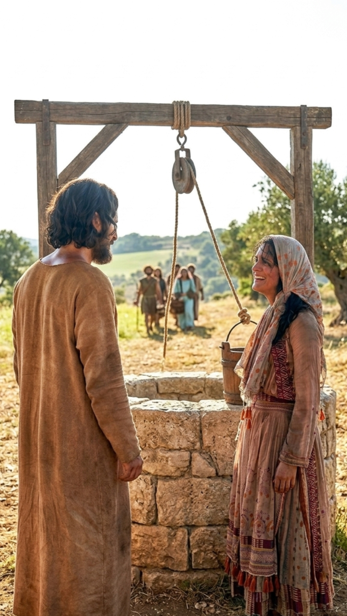 escena de la samaritana