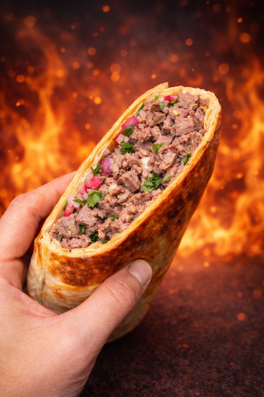 Beef Shawarma Wrap