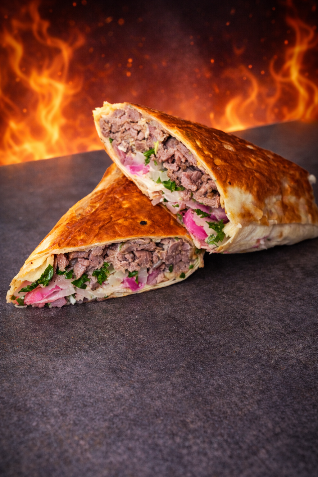 Beef Shawarma Wrap