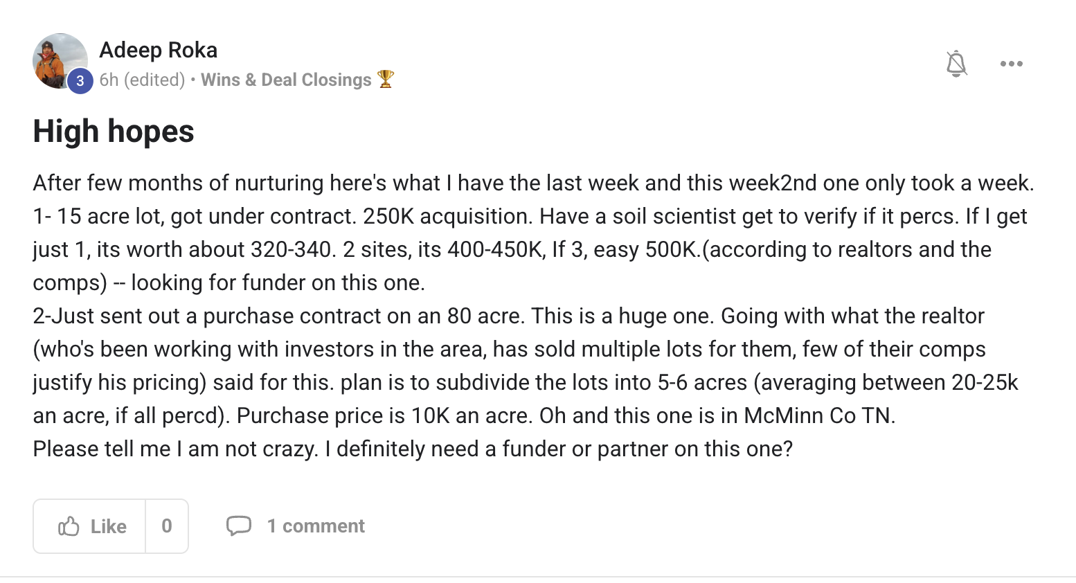 Adeep locked up deals with $320-500K potential! screenshot
