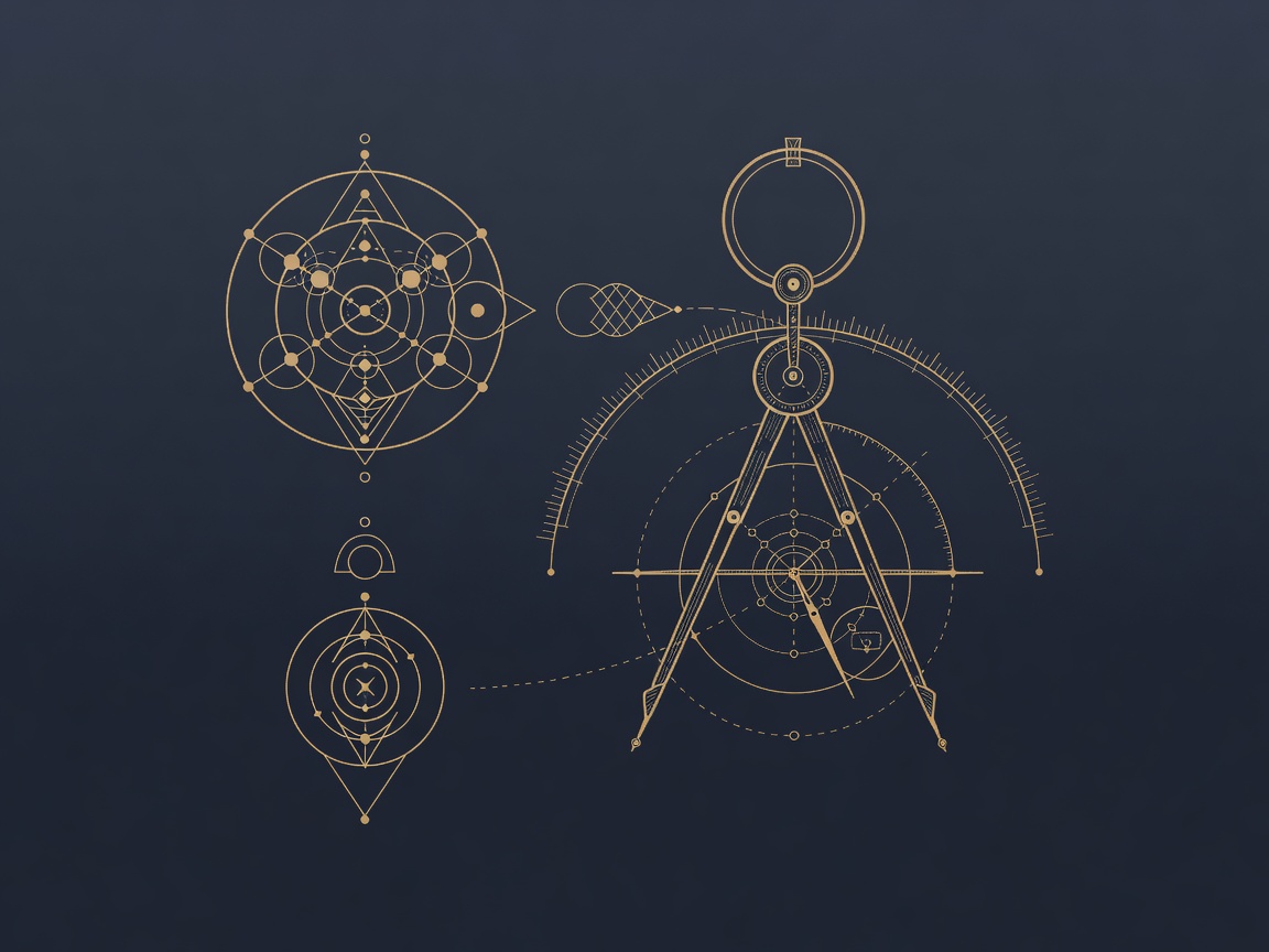 Engraved assay dial comparing a generated token against a known-good reference mark, depicting AI evaluation as regression testing