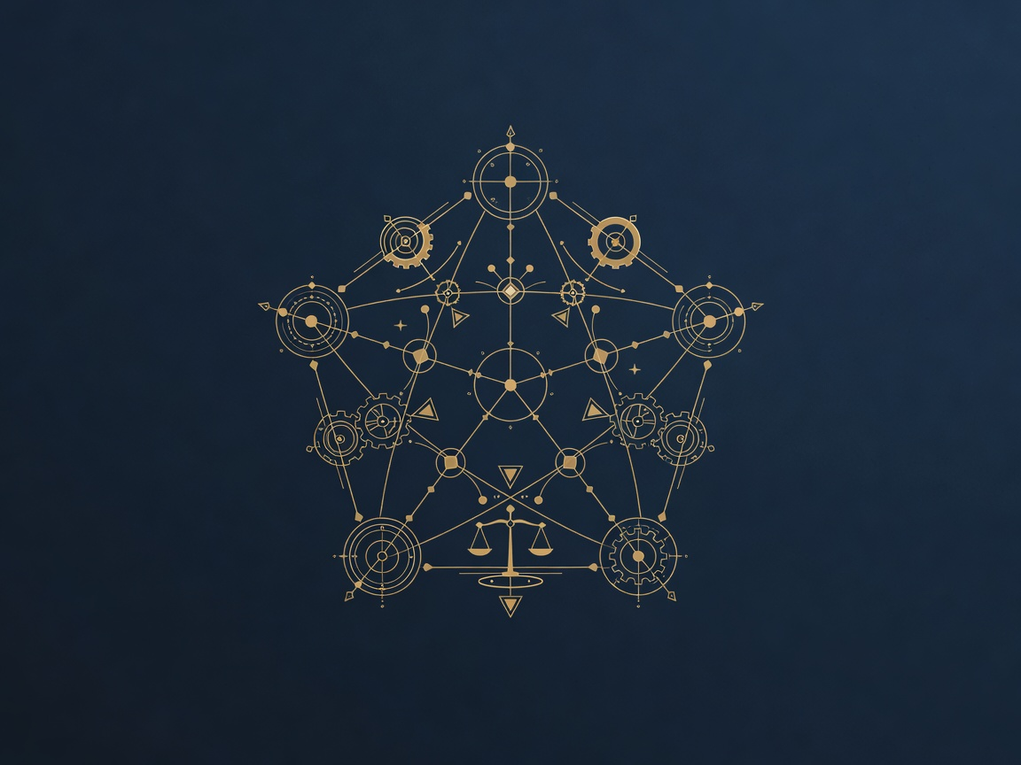 A five-node radial checklist schematic of the sovereignty questions procurement teams now ask