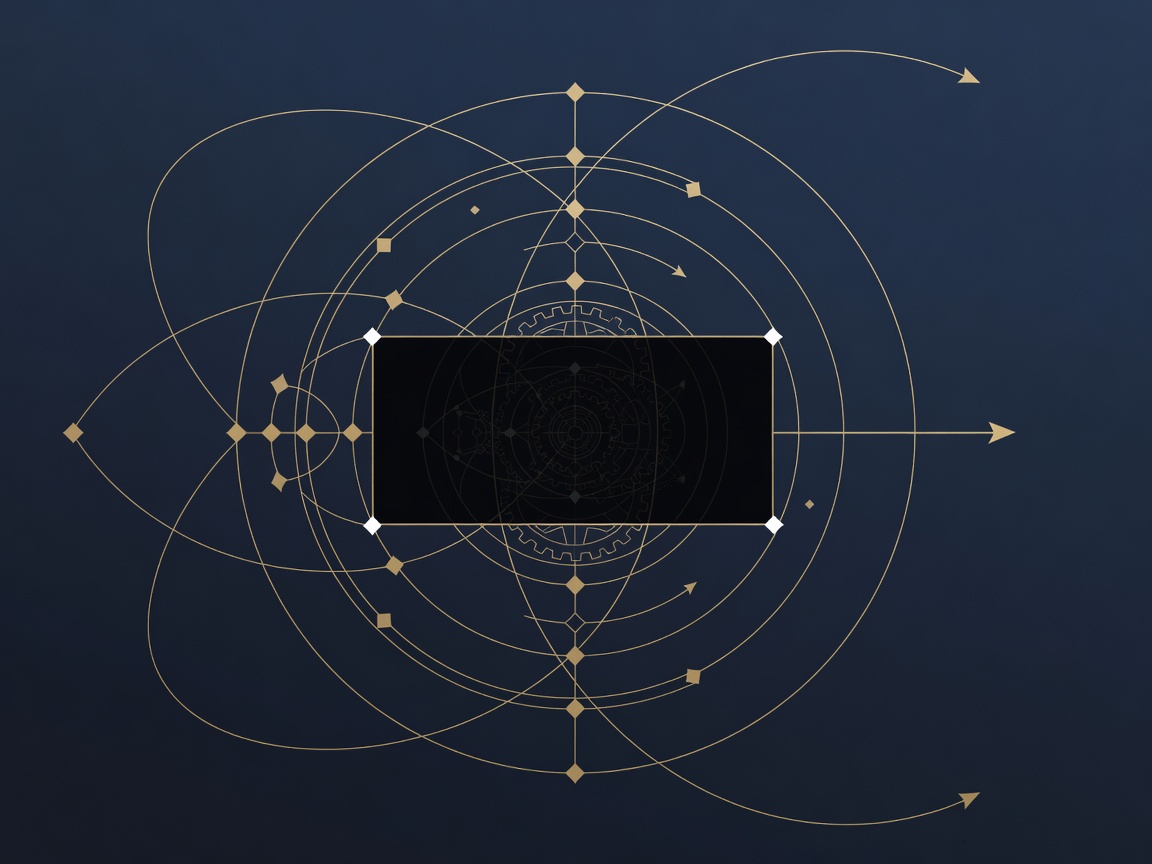 Opaque black box emitting a single output arrow with hidden machinery inside, representing an unobservable AI agent