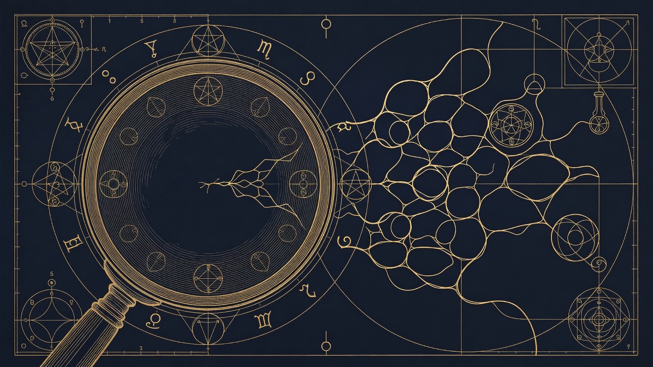 Brand line-engraving illustration