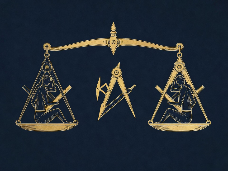 Two ledger scales showing the same figure landing at two different weights, a conflicting source of truth.