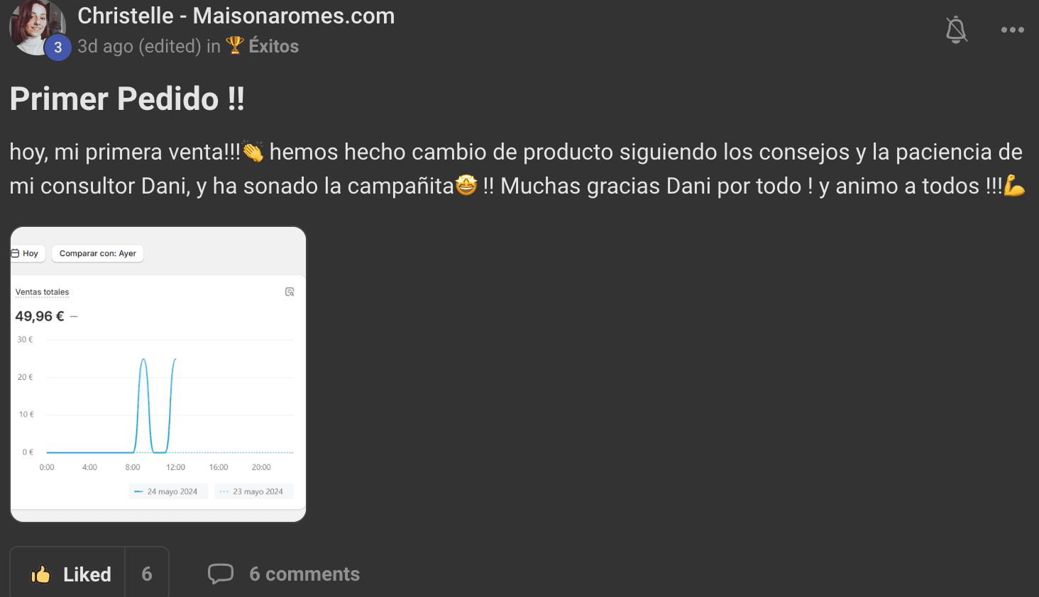 Testimonio de alumno Socios Ecom