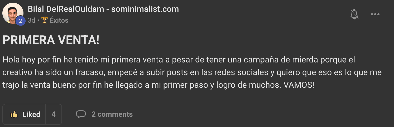 Testimonio de alumno Socios Ecom