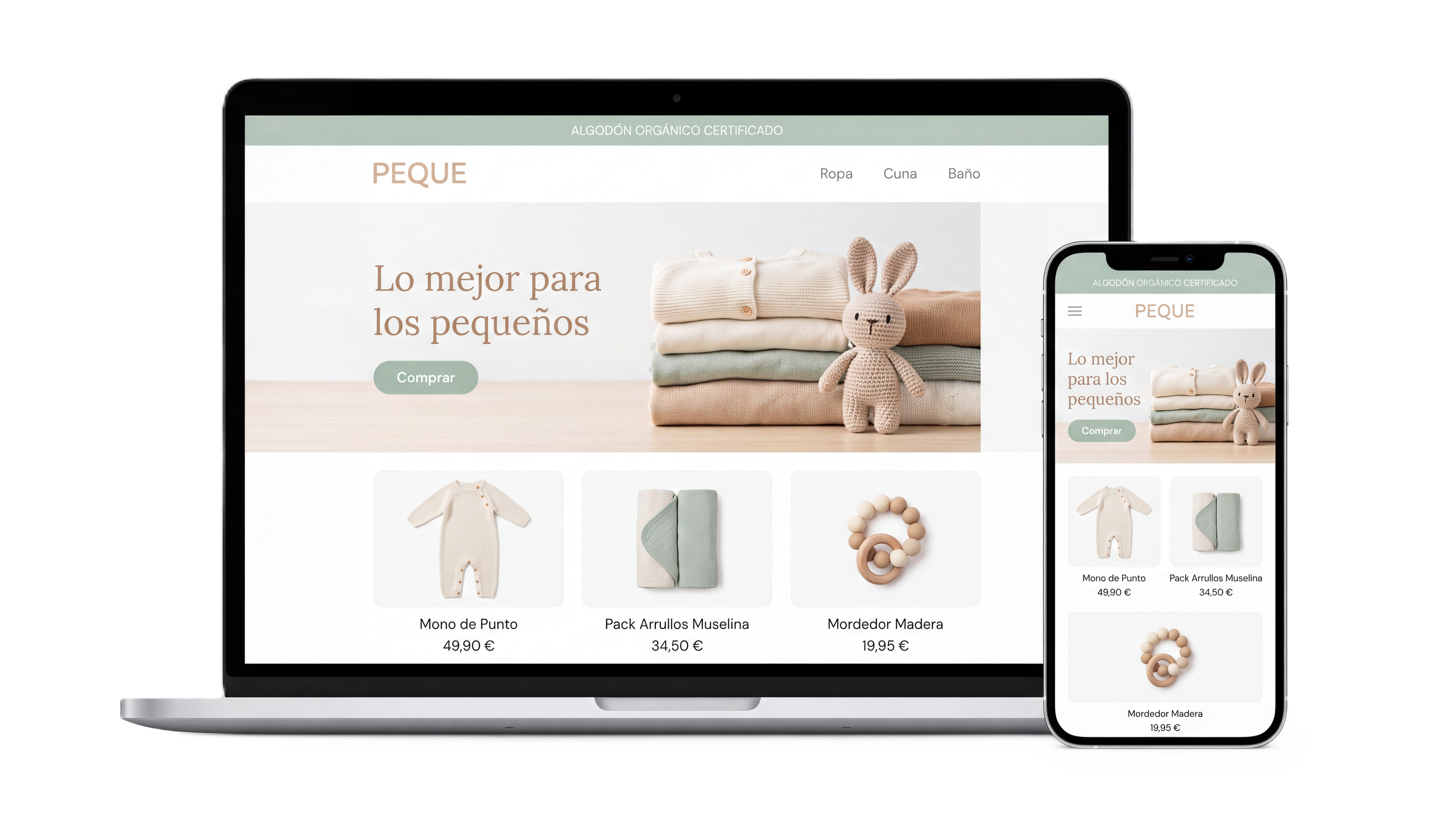 Tienda creada por IA — ejemplo 2
