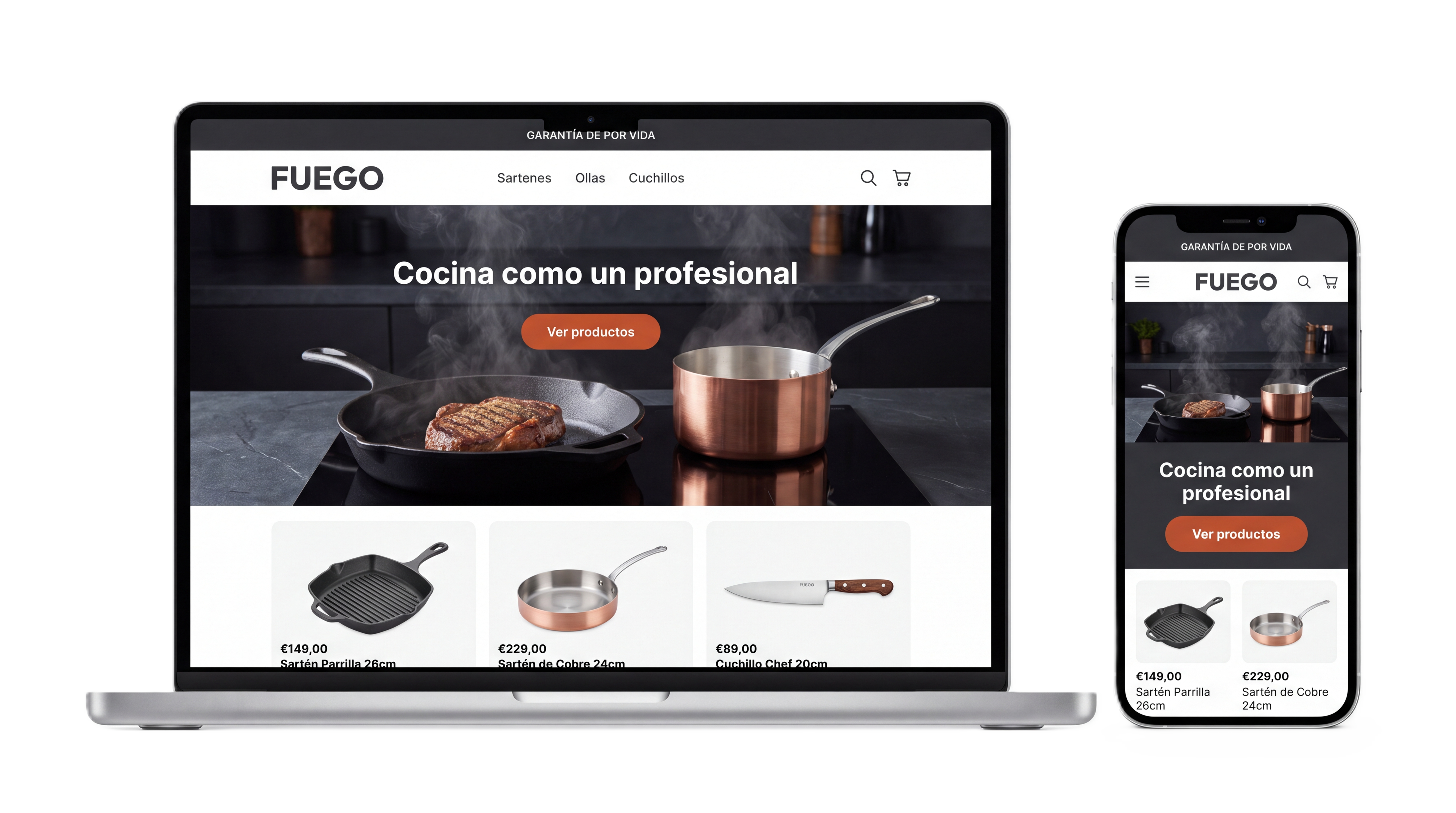 Tienda creada por IA — ejemplo 6