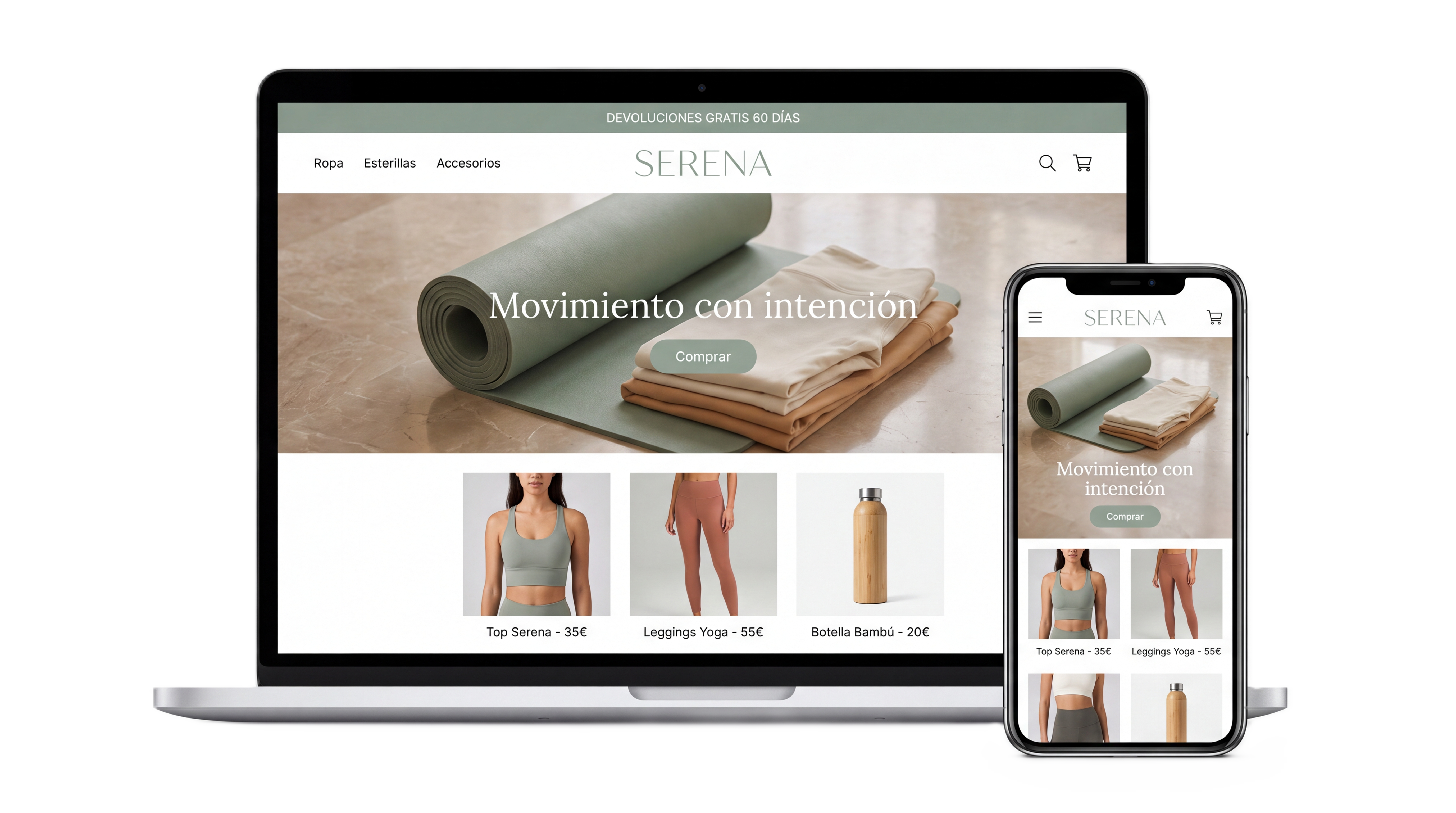 Tienda creada por IA — ejemplo 3
