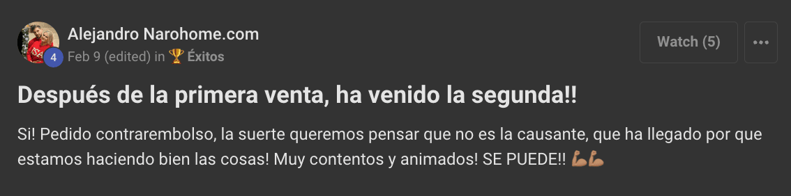 Testimonio de alumno Socios Ecom