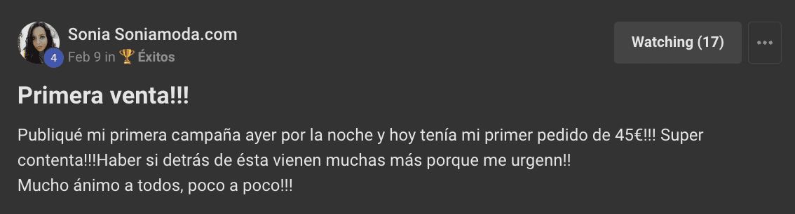 Testimonio de alumno Socios Ecom