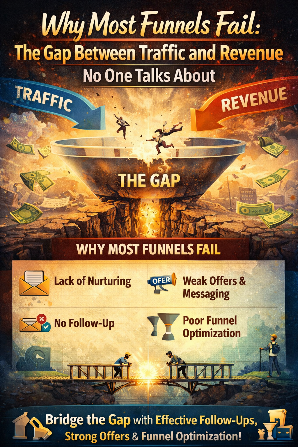 Why Most Funnels Fail: The Gap Between Traffic and Revenue No One Talks About