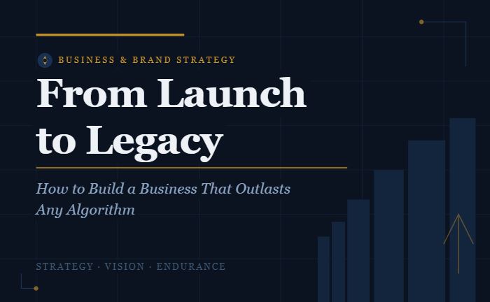 From Launch to Legacy: How to Build a Business That Outlasts Any Algorithm