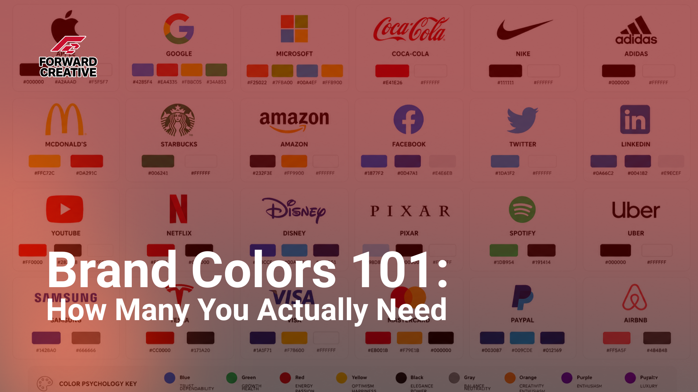 Brand Colors 101: How Many You Actually Need