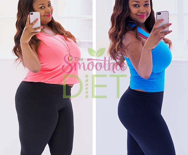 Before after smoothie diet