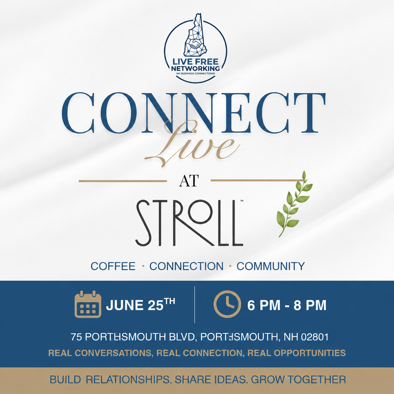 Connect Live Networking Event