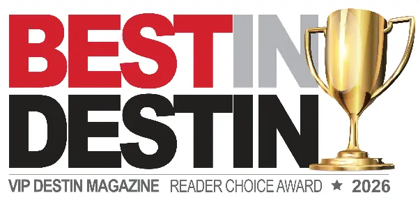 Best in Destin 2026, VIP Destin Magazine Reader Choice Award