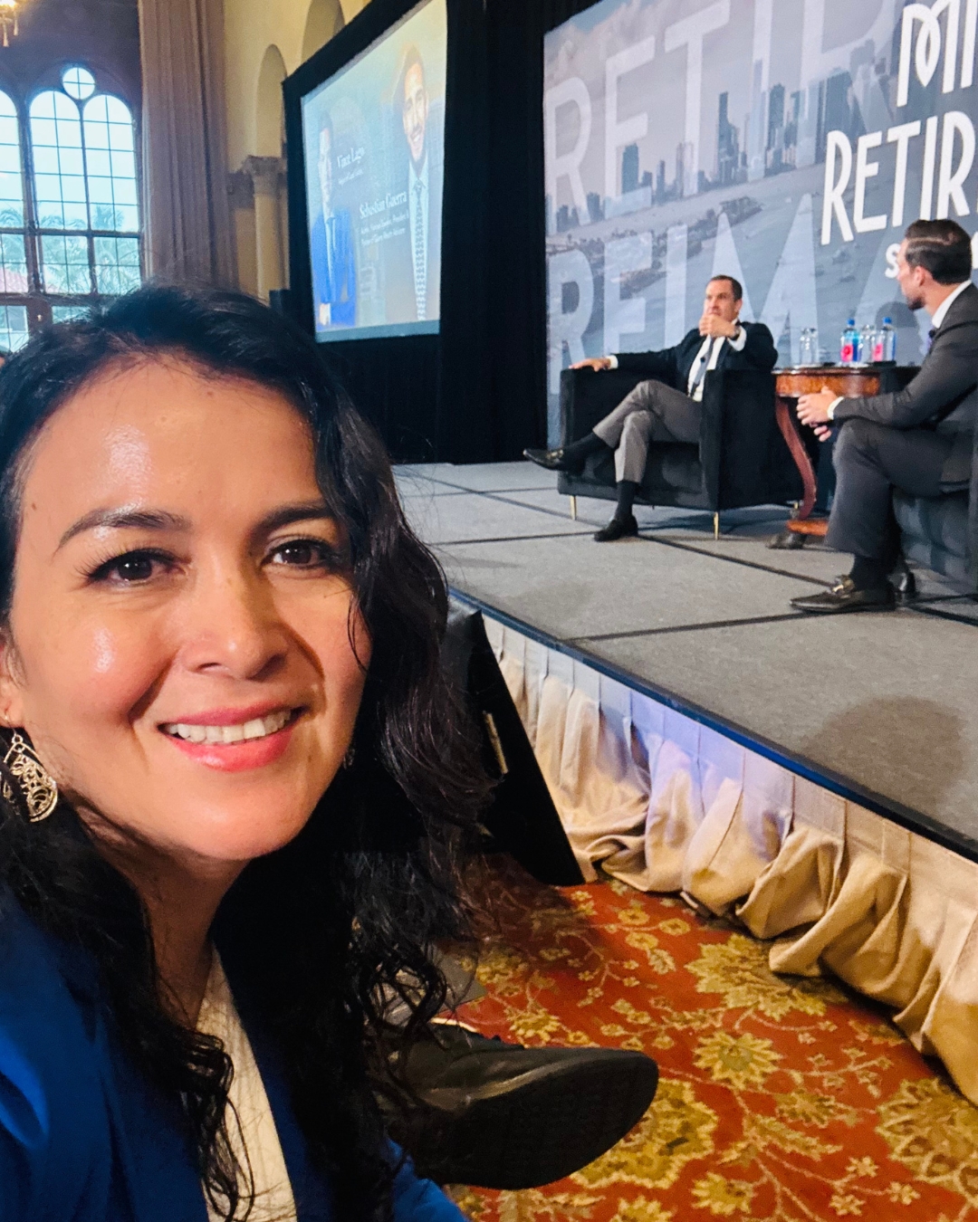 Elizabeth Piscocama attending the 2026 Miami Retirement Summit in Coral Gables