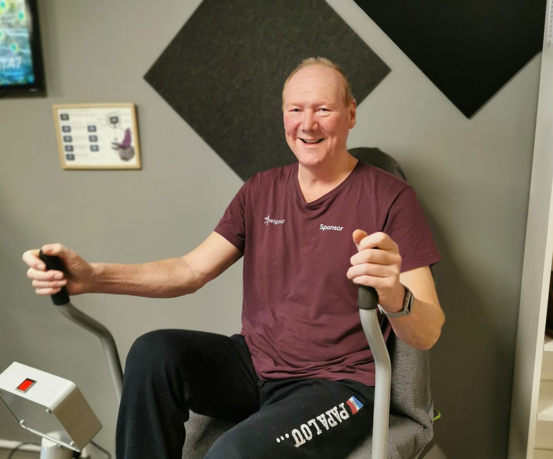 Medlem trener i Feelgood-apparat i Horten