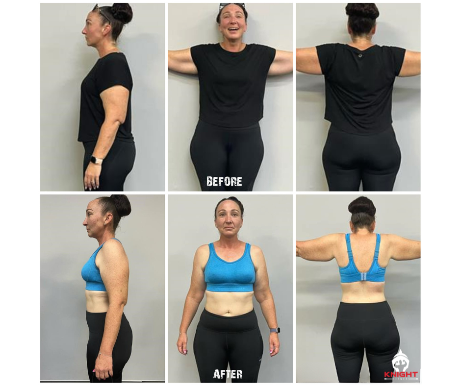 Knight Fitness member transformation photo 3