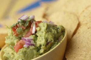 Avocado and Grape Tomato Guacamole