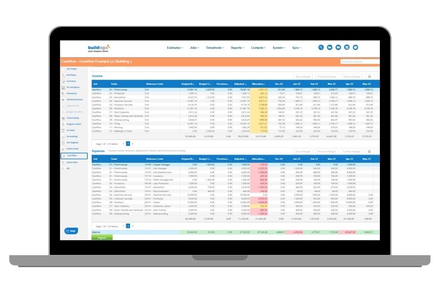 Buildlogic Reporting