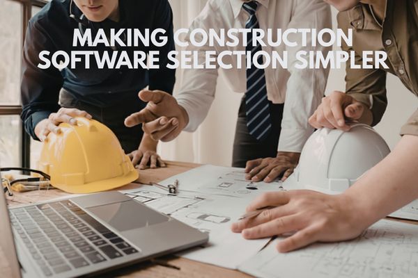 Making the right choice for construction management software