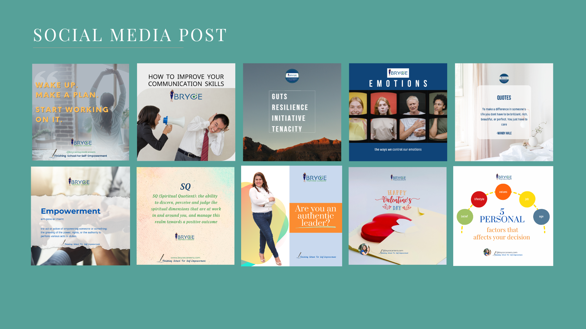 Bryce Consulting Services social posts