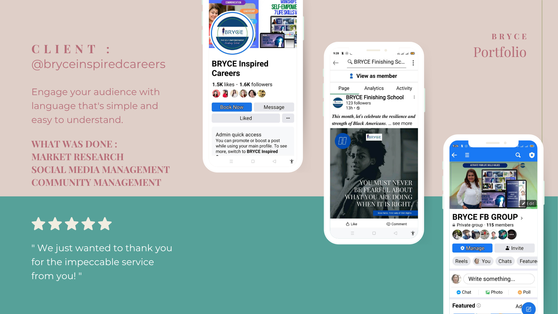 Bryce Consulting Services brand content