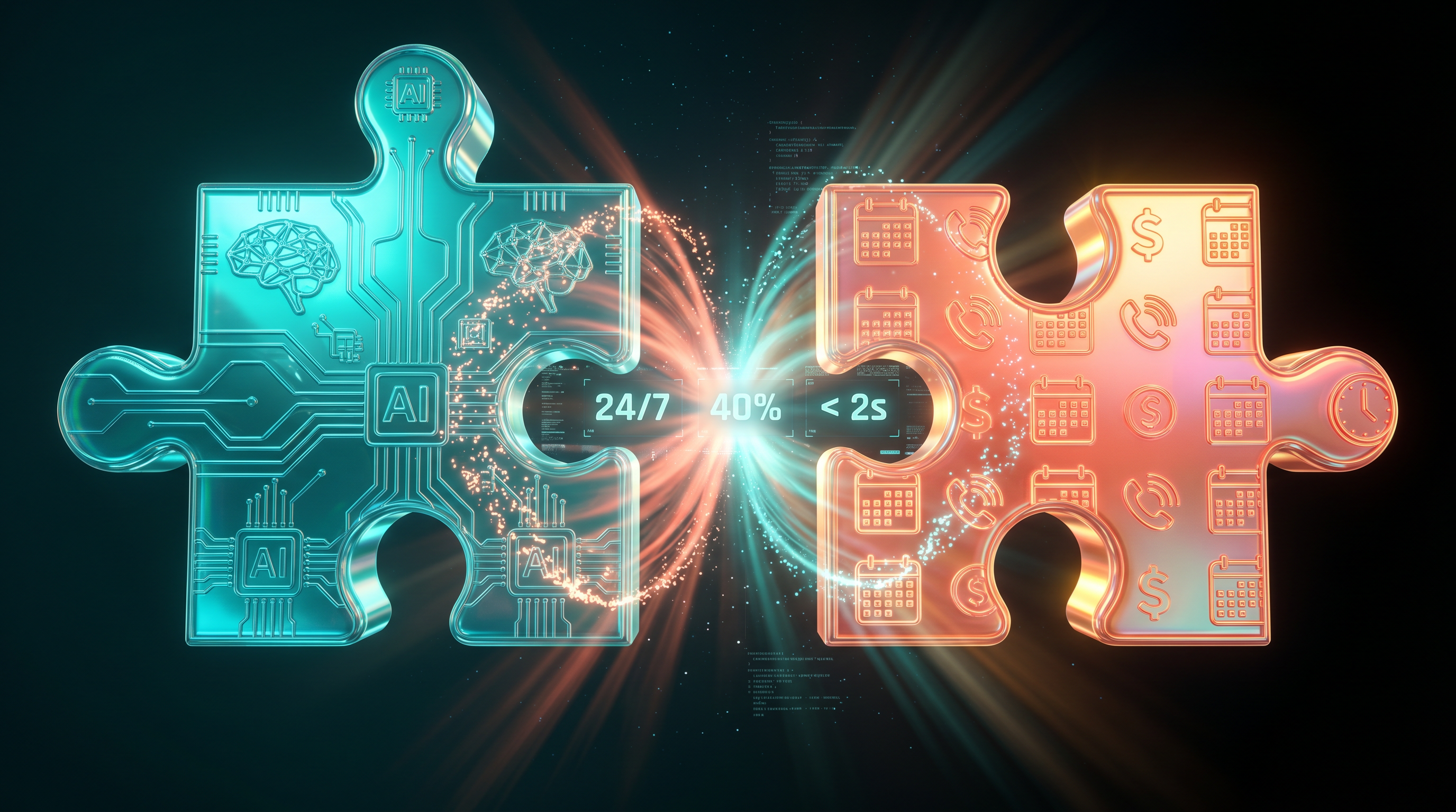 Dos piezas de tecnología uniéndose