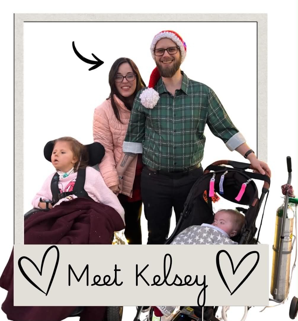 Kelsey with her family