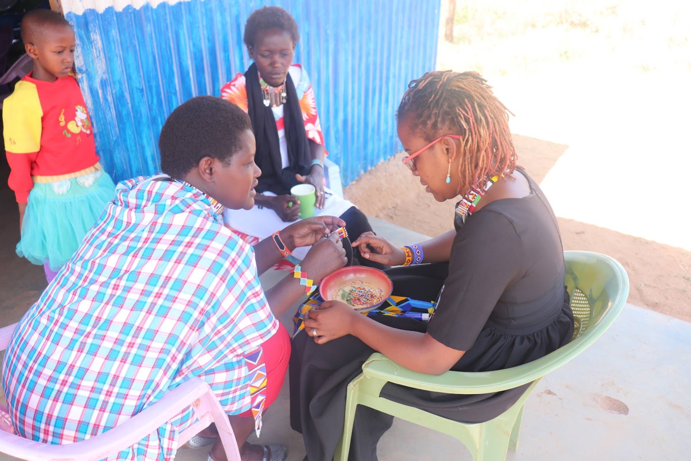 Lulu Thamani community activity in Kenya
